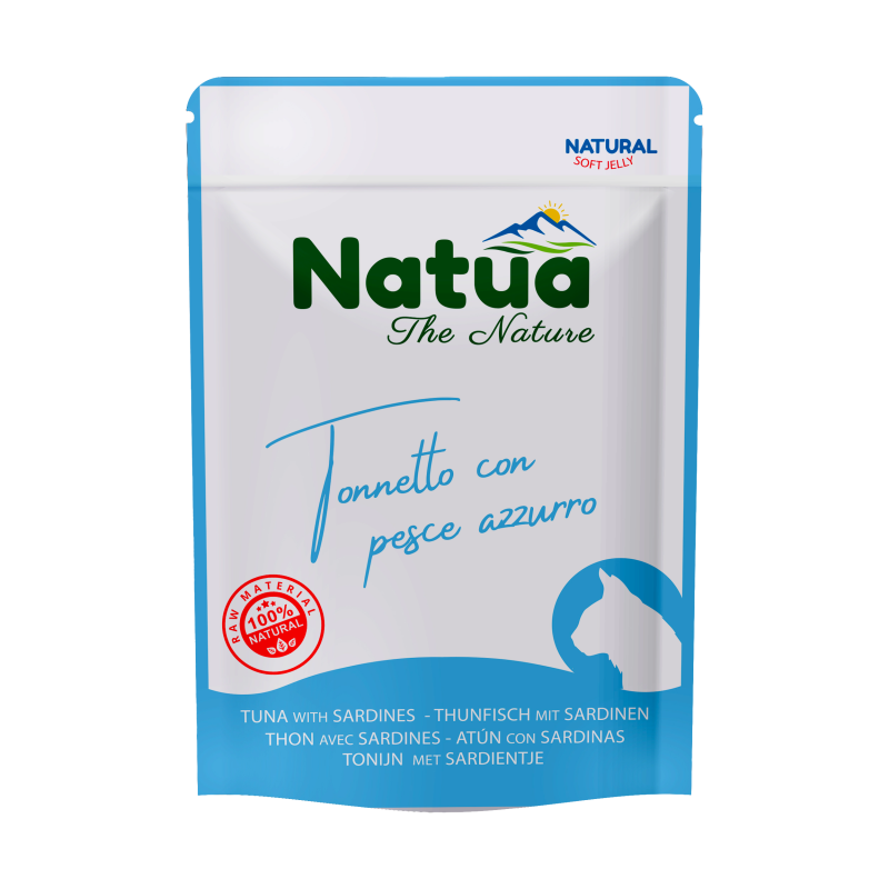 Natua Cat Pouch Thon & Sardine : un repas naturel et savoureux pour votre chat
