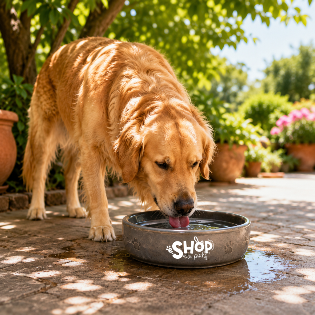 L’importance de l’hydratation chez le chien pendant les fortes chaleurs