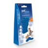 Brosse à poils courts pour chat Pet+Me Bleu