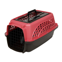 Niche Petmate 2 portes rose XS