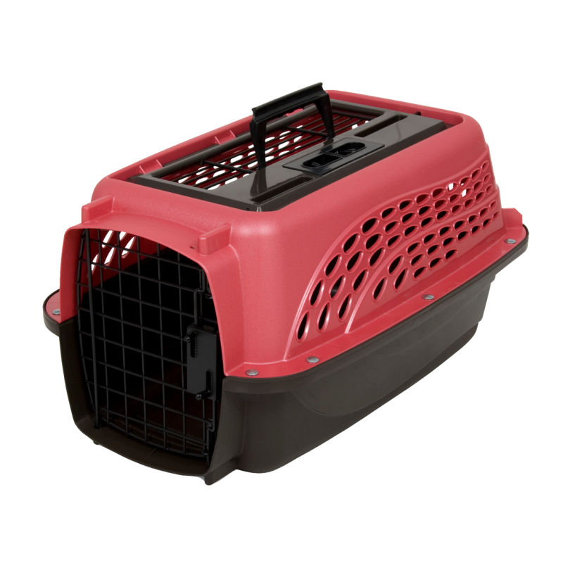 Niche Petmate 2 portes rose XS