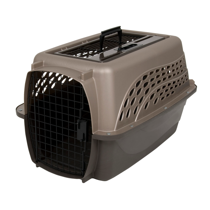 Chenil Petmate 2 portes marron S