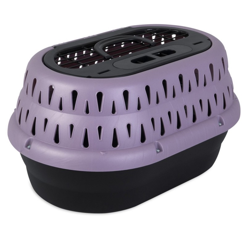 Niche pour chat Petmate à chargement par le haut Pearl Bubble Grape
