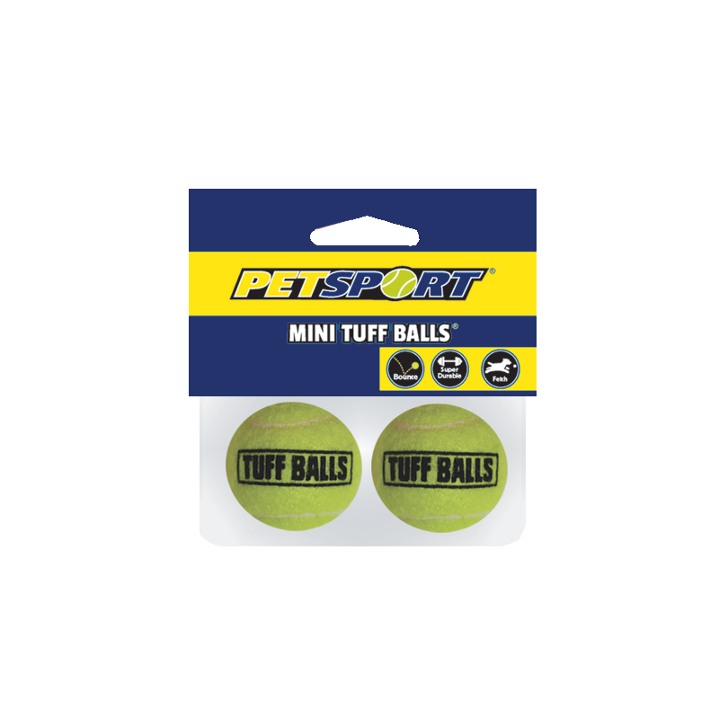 Lot de 2 balles Petsport Tuff 3,8