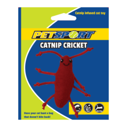 Petsport Catnip Cricket Rouge