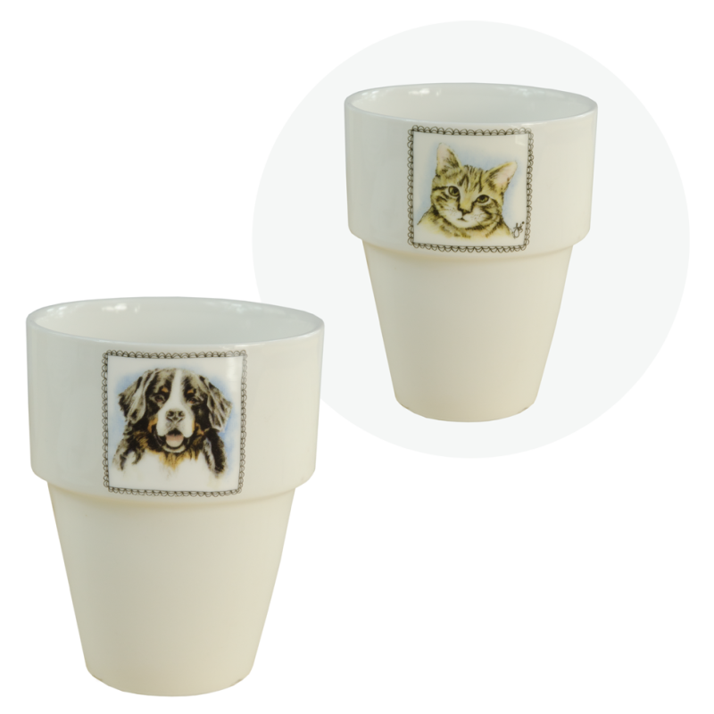 Boerenwinkel Tasse à lait pour chat/chien