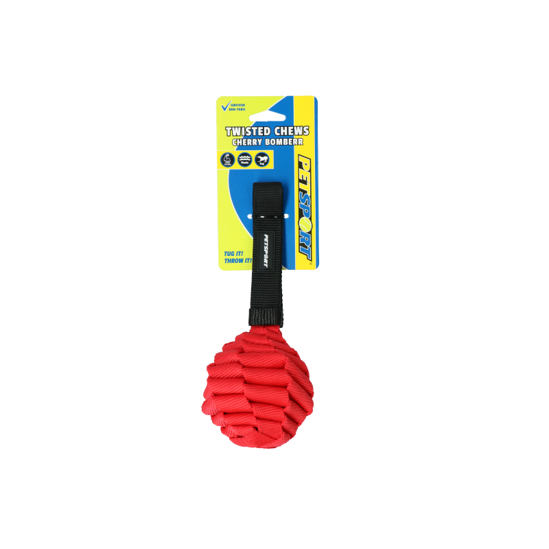 Petsport Twisted Chews - Bombardier aux cerises