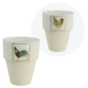 Boerenwinkel Tasse à Lait Coq/Poule