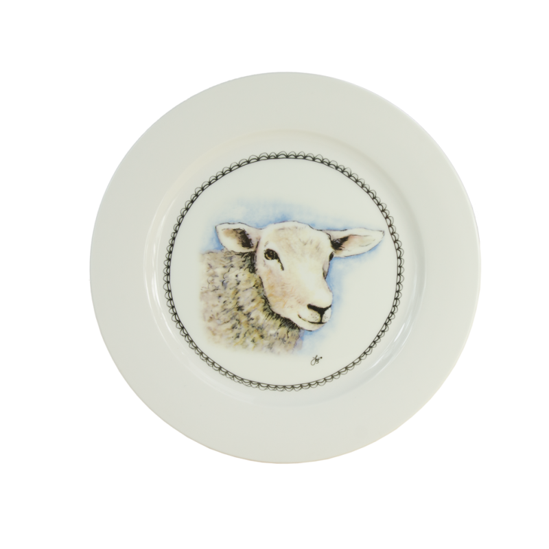 Boerenwinkel Assiette Petit Déjeuner Mouton