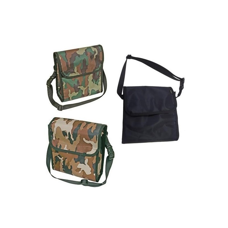 Sacoche porte accessoires en bandoulière ou ceinture camouflage vert