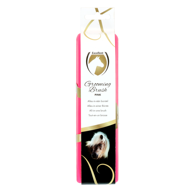 Excellente brosse de toilettage pour chevaux M Rose