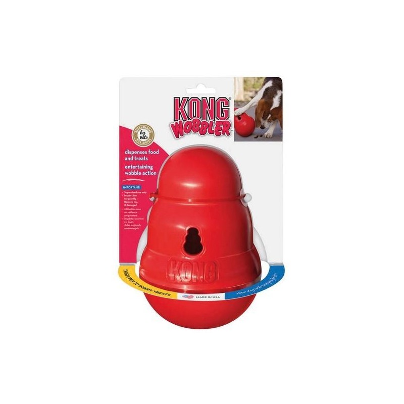 KONG Wobbler - distributeur de friandises pour chiens