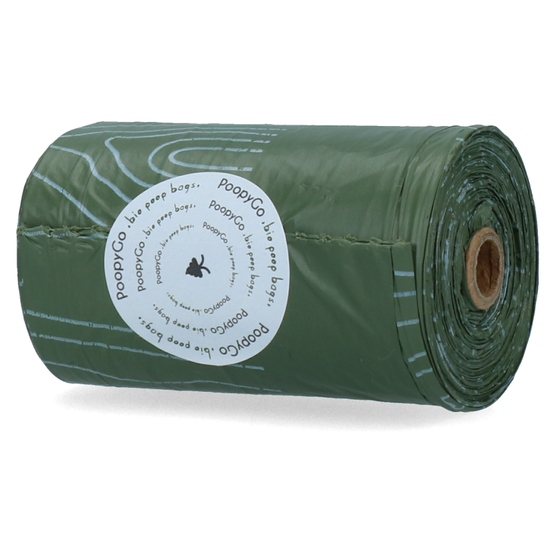 Rouleau simple écologique PoopyGo parfumé à la lavande