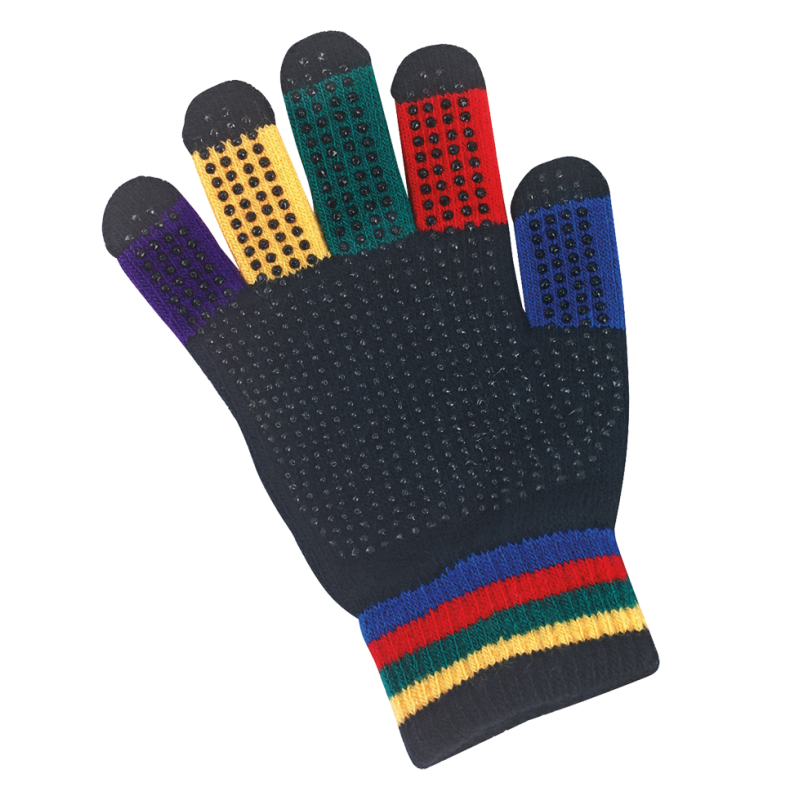 Gants d'équitation Magic Grippy Rainbow Kids