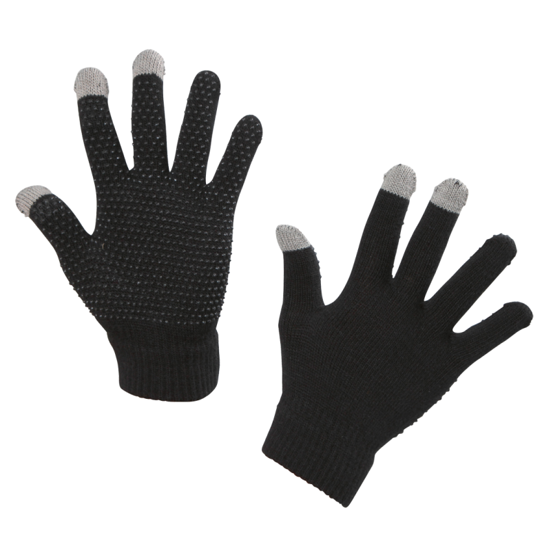 Gant d'équitation Magic Touch Noir 1 taille 4 tous
