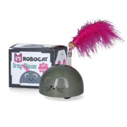 Souris Robocat grise
