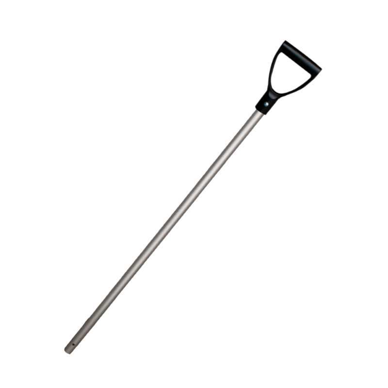 Manche de pelle aluminium 28x105 cm Manche noir