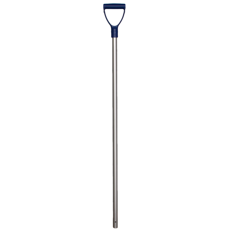 Manche de pelle aluminium 28x105 cm Manche bleu marine
