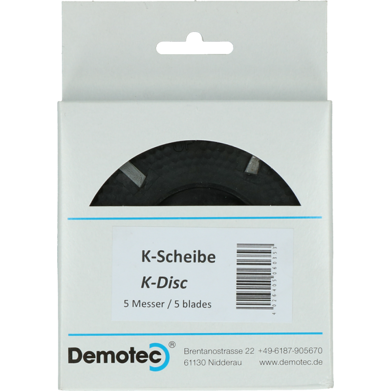 Disque Demotec K