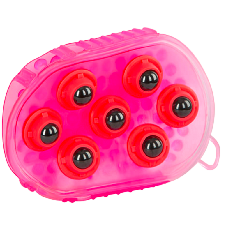 Brosse de massage magnétique Rose