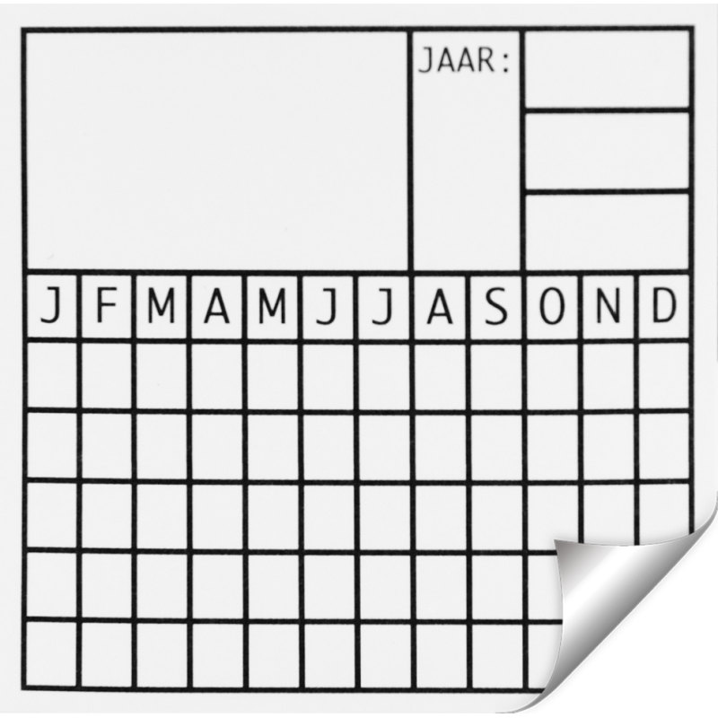 Date de l'autocollant