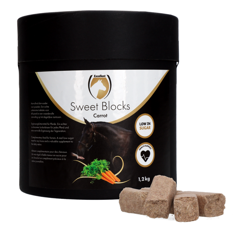 Excellent Horse Sweet Blocks Carotte 1,2 kg
