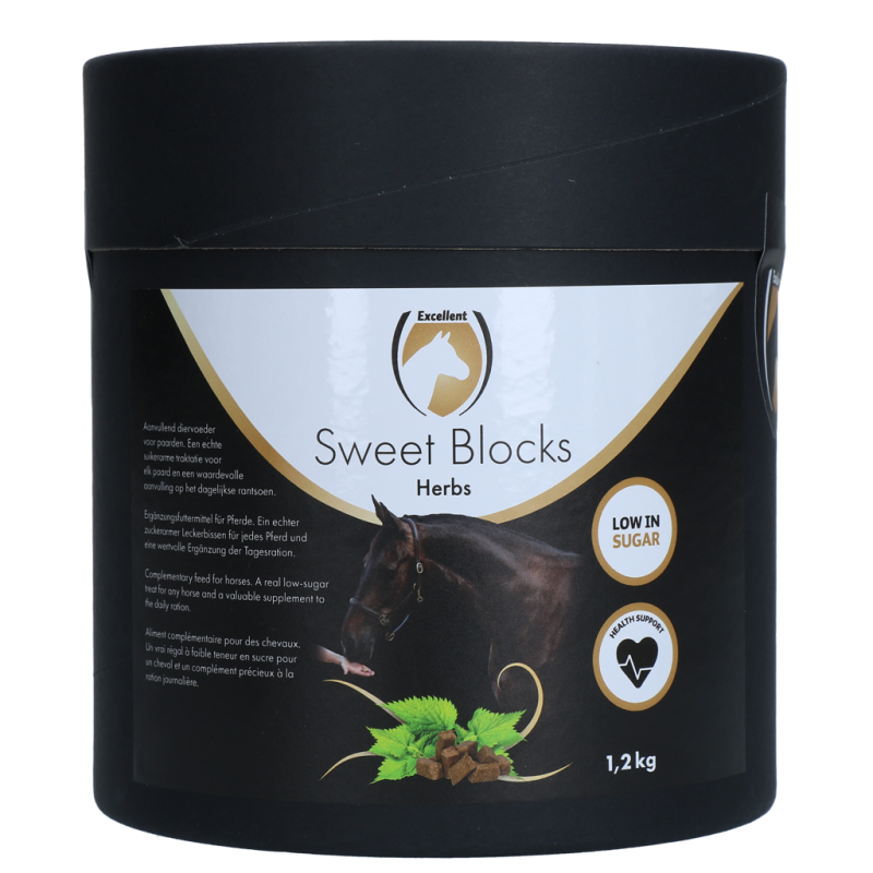 Excellent Horse Sweet Blocks Herbes 1,2 kg