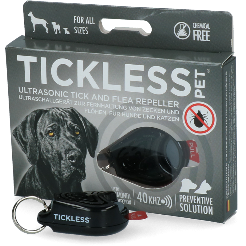 Protection Tickless Pet minimum 6 mois Noir