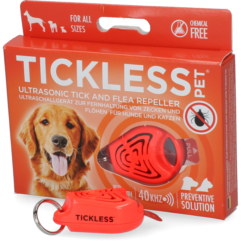 Protection Tickless Pet minimum 6 mois Orange