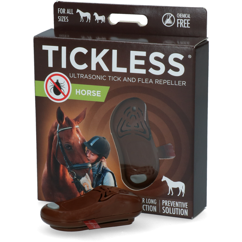 Tickless Horse protection minimum 6 mois Marron
