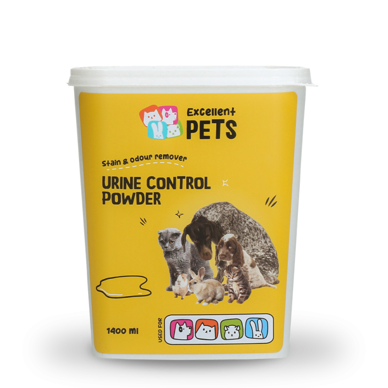 Poudre de contrôle d'urine Excellent Pets 1400 ml