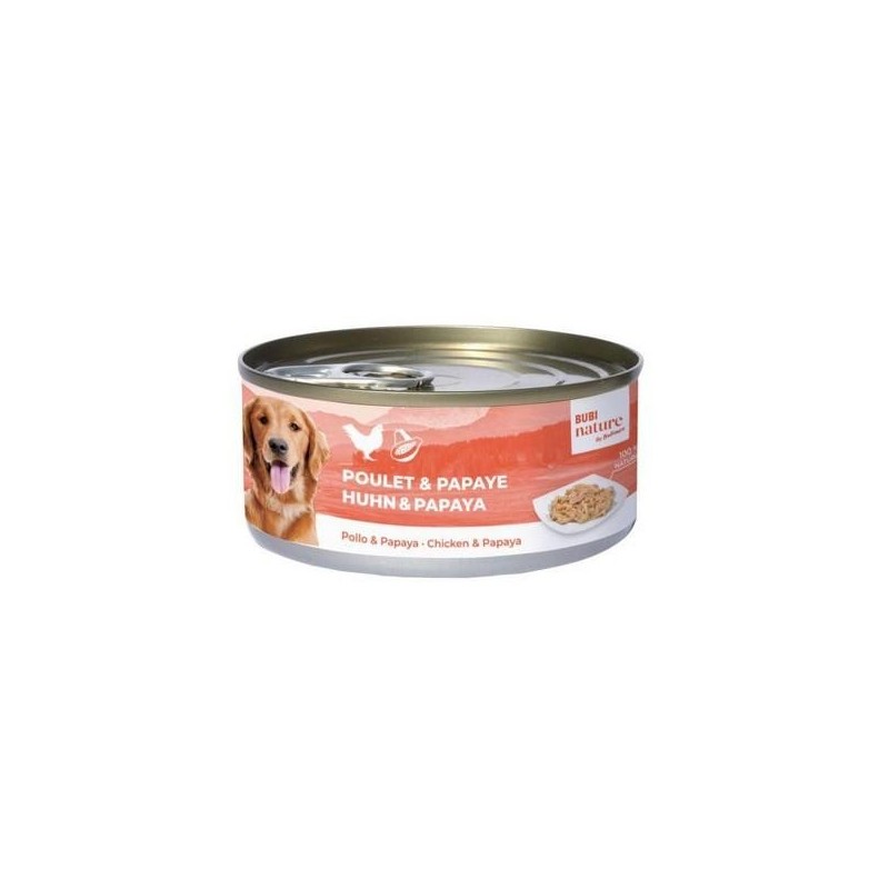 Pâtée BUBI NATURE - Poulet et Papaye 150g
