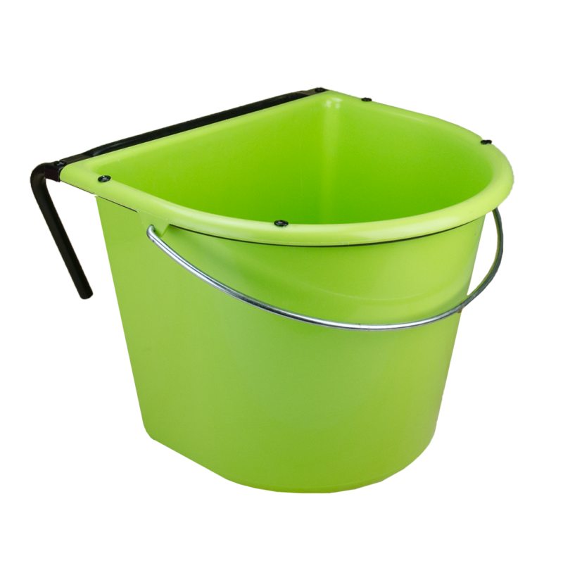 Mangeoire 15 l avec crochet et poignée Vert