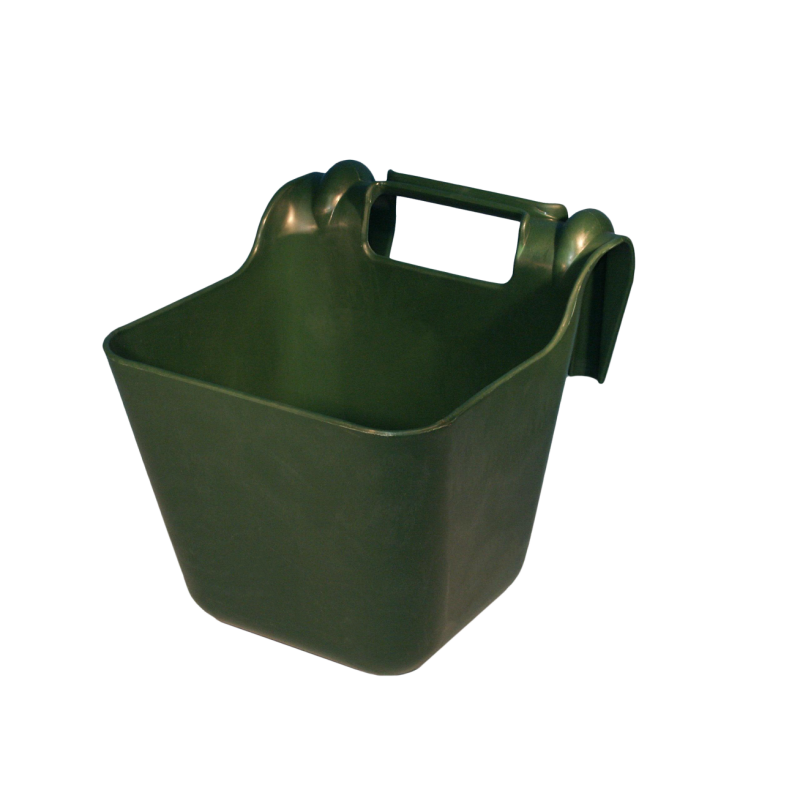 OK Plast Mangeoire avec crochets en plastique 14 l Vert