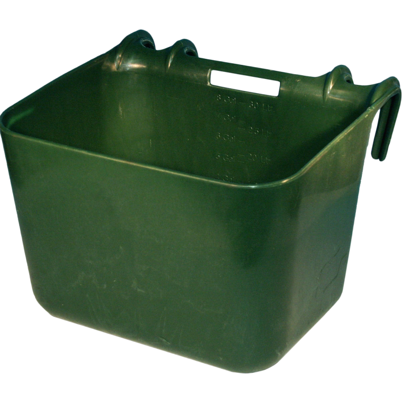 Mangeoire avec crochets en plastique 30 l plastique