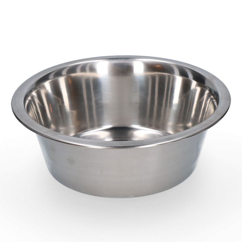 Gamelle pour nourriture et boisson en acier inoxydable Ø 21 cm