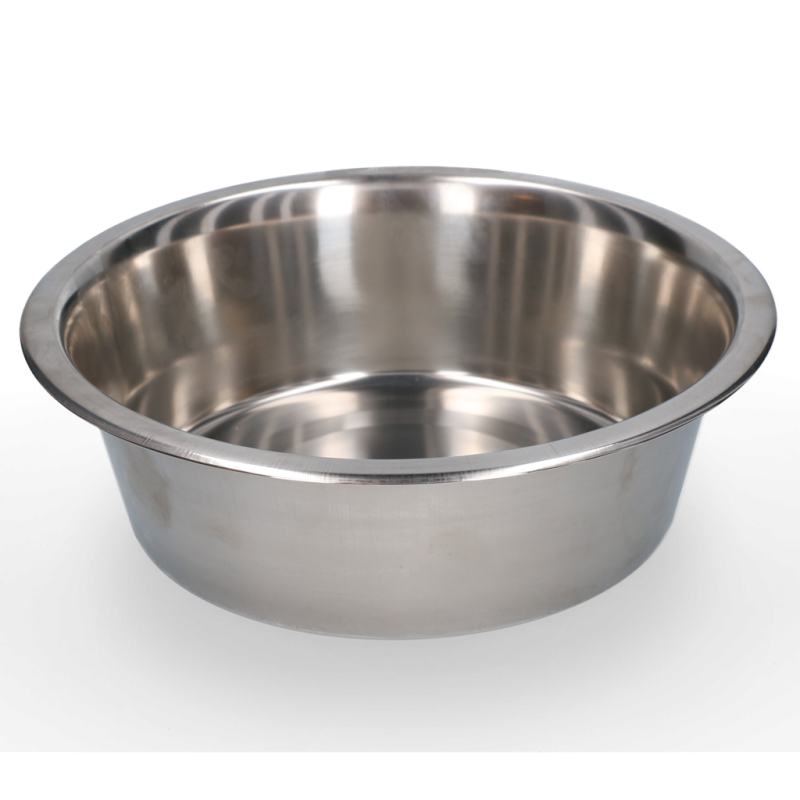 Gamelle et bol en acier inoxydable Ø 28 cm