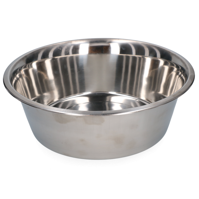 Gamelle pour nourriture et boisson en acier inoxydable Ø 34 cm
