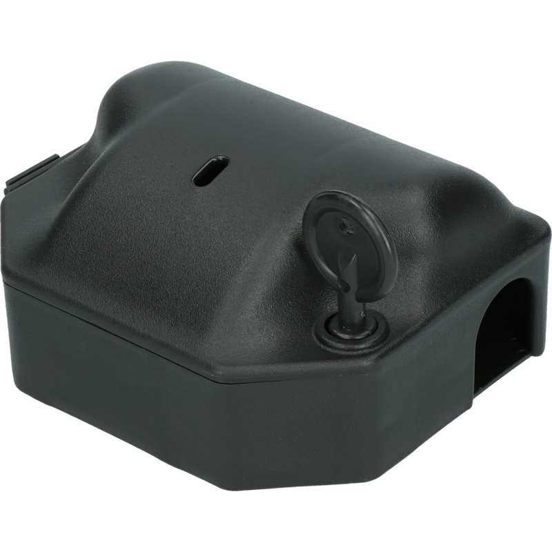 Station d'appât pour souris combinée avec clé