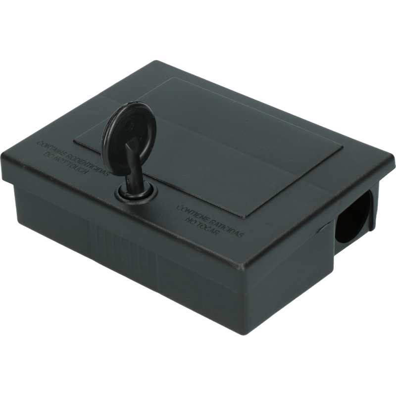 Boîte à appâts pour souris avec clé