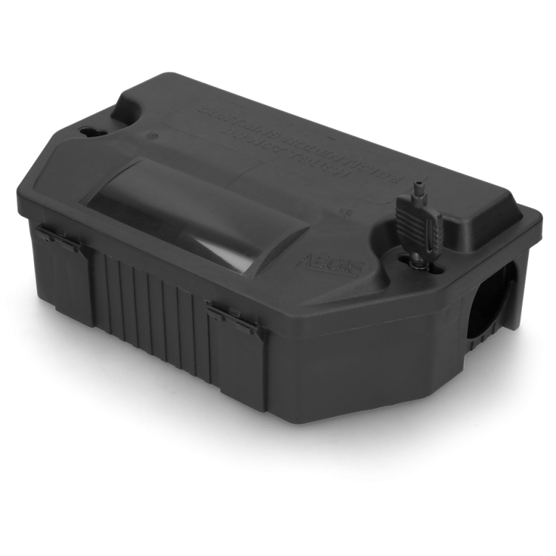 Mini station d'appât pour rats Aegis avec clé