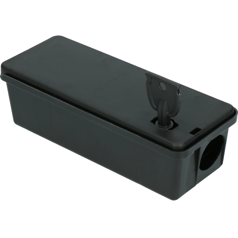 Station d'appât Tunnel pour souris avec clé