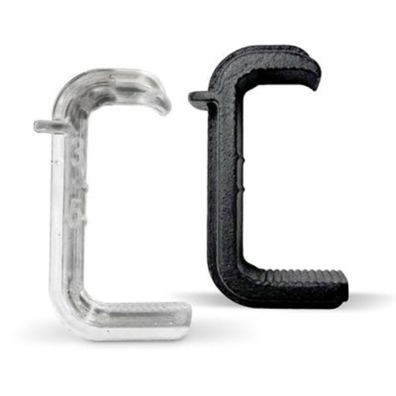 Clips Bird pins Panneaux solaires 35 mm Noir