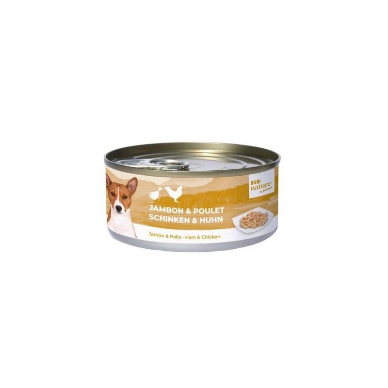 Pâtée BUBI NATURE - Jambon et Poulet 150g