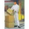 Combinaison jetable + cagoule XL PP