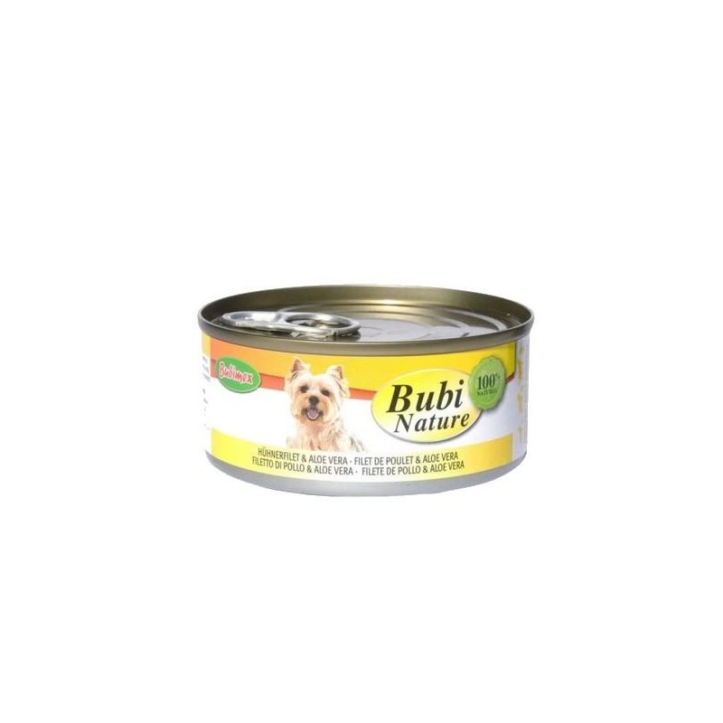 Bubi Nature chien, filet de poulet et aloe vera 150g