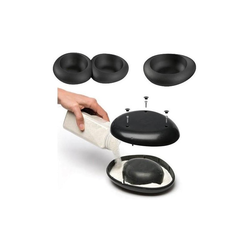 Gamelle plastique Ciottoli pour chiens et chats 0,6L