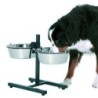 Support double gamelle pour chiens T1