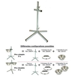 Pied nu pour nourrisseur...