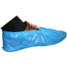 Couvre-chaussures jetables bleus CPE